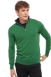 Baby Alpaca & Cashmere men polo style sweaters vihari green leaf dress blue 2xl